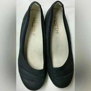 KURU Grace Women’s Black Leather Shoes Size 9